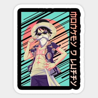 Mugiwara Luffy Sticker